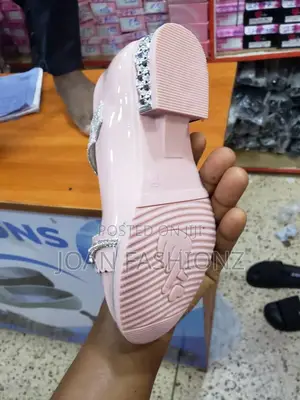 Girls Party Shoes-Pink