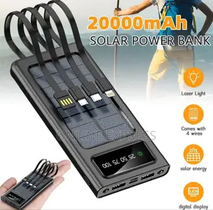 Photo - 20000mah Solar Power Bank