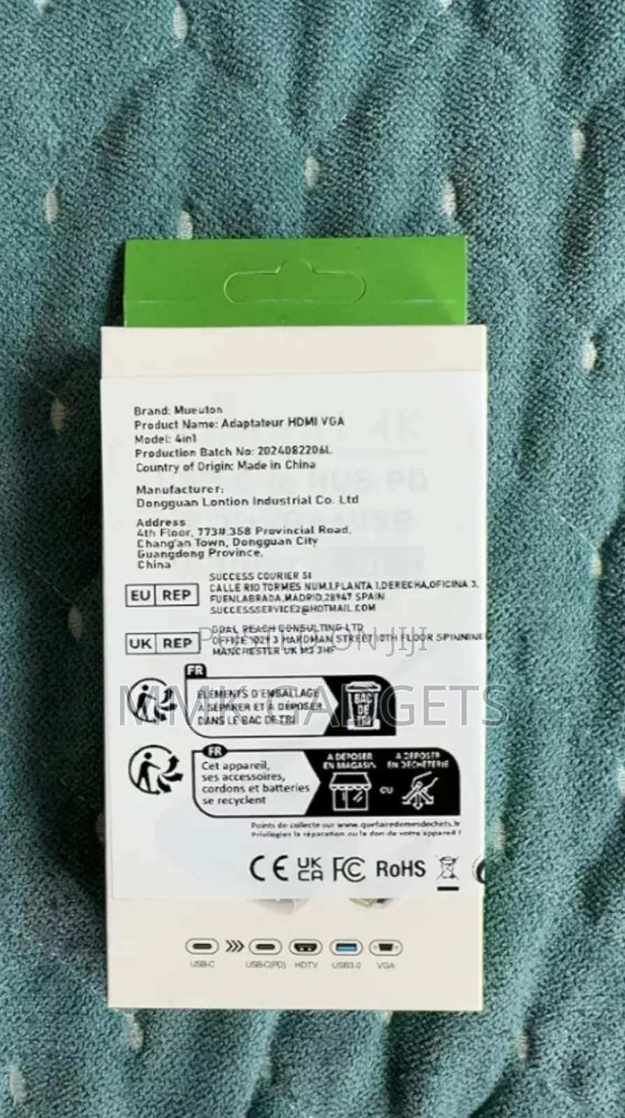 USB C to Hub Pd Adaptor 4 in 1