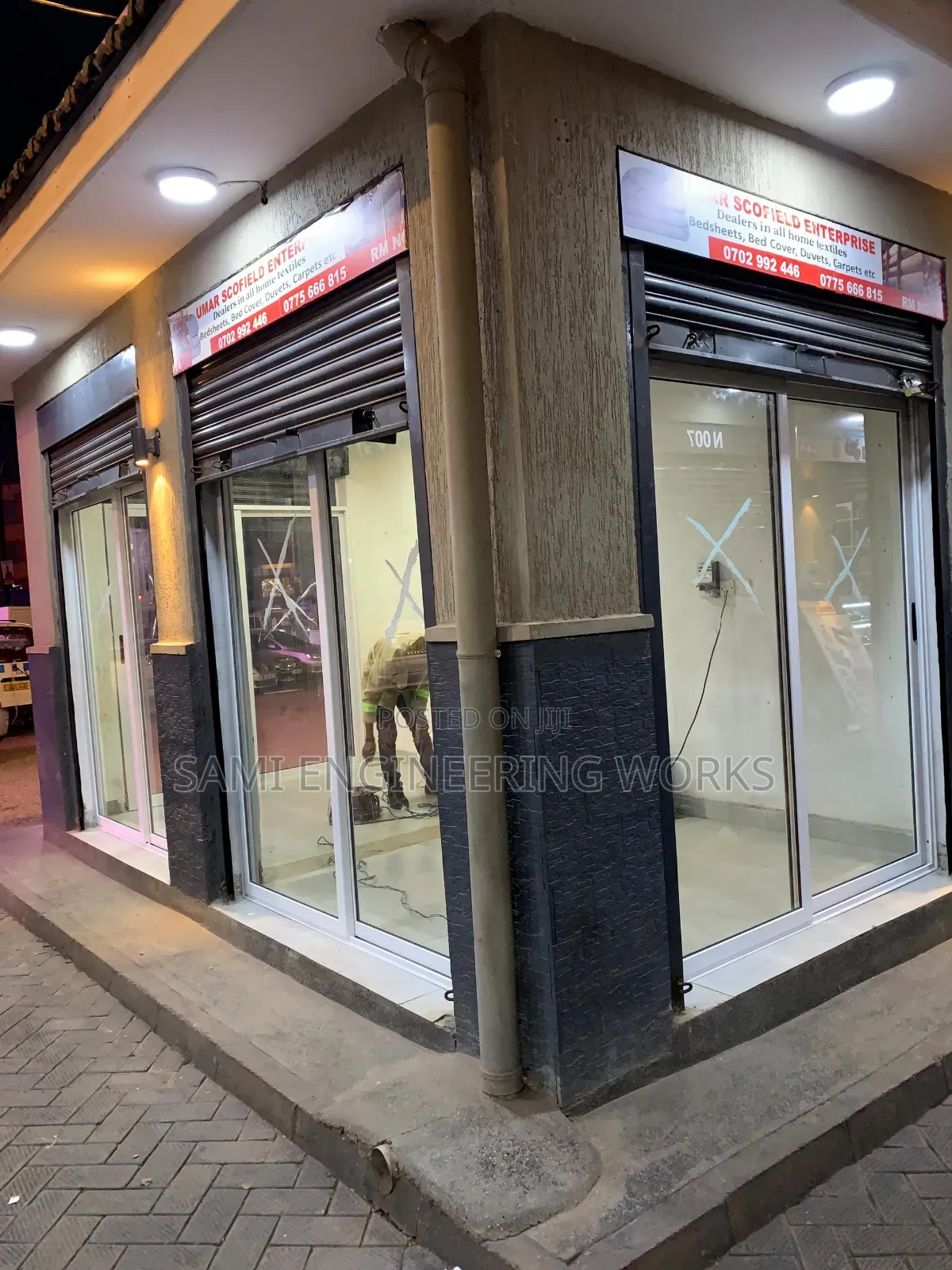 Aluminum Slidding Shopfront Town