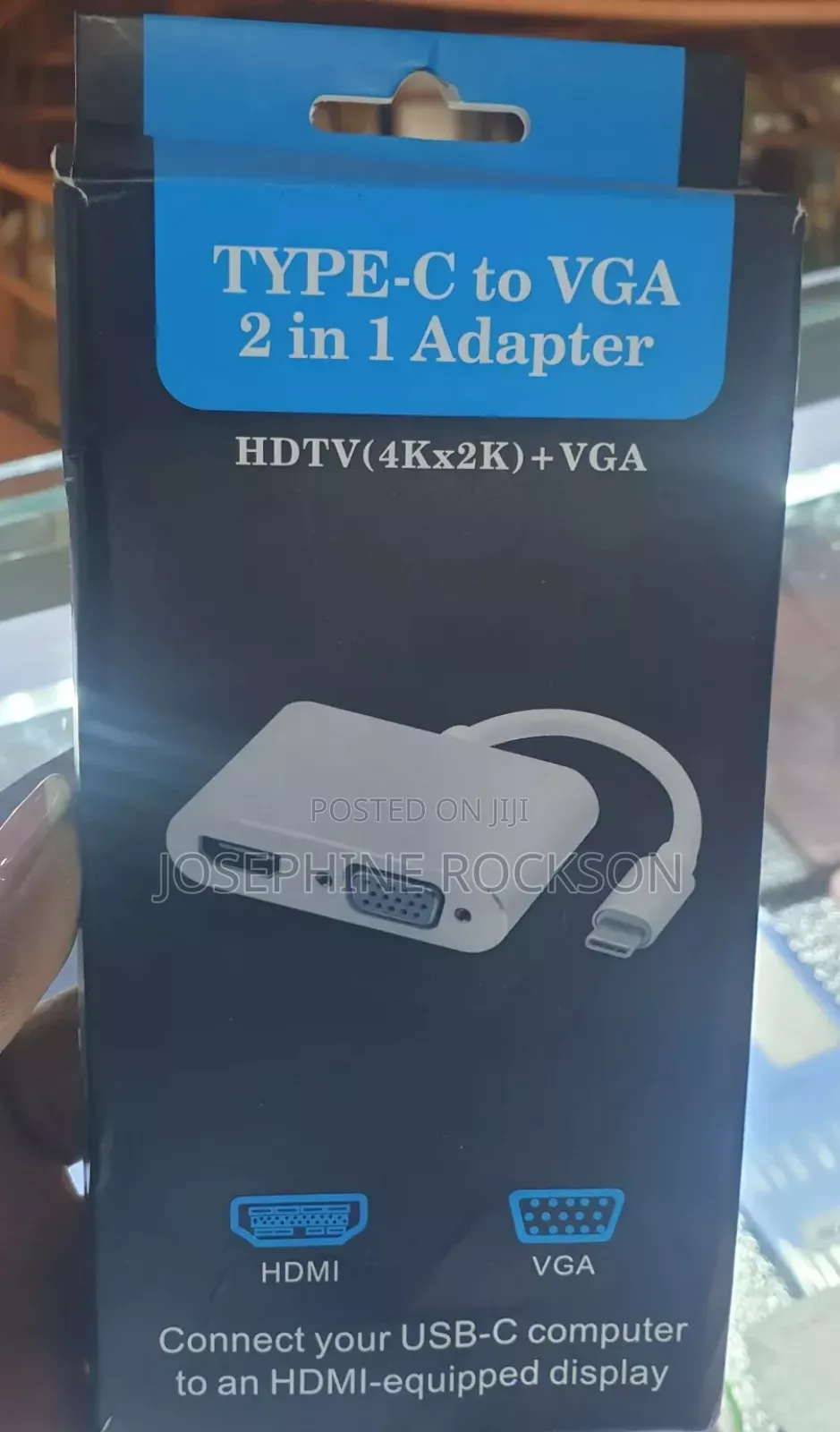 2 in 1 Adapter Type C to VGA