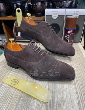Men’S Classic Suede Oxford Designed Gentles in Stock