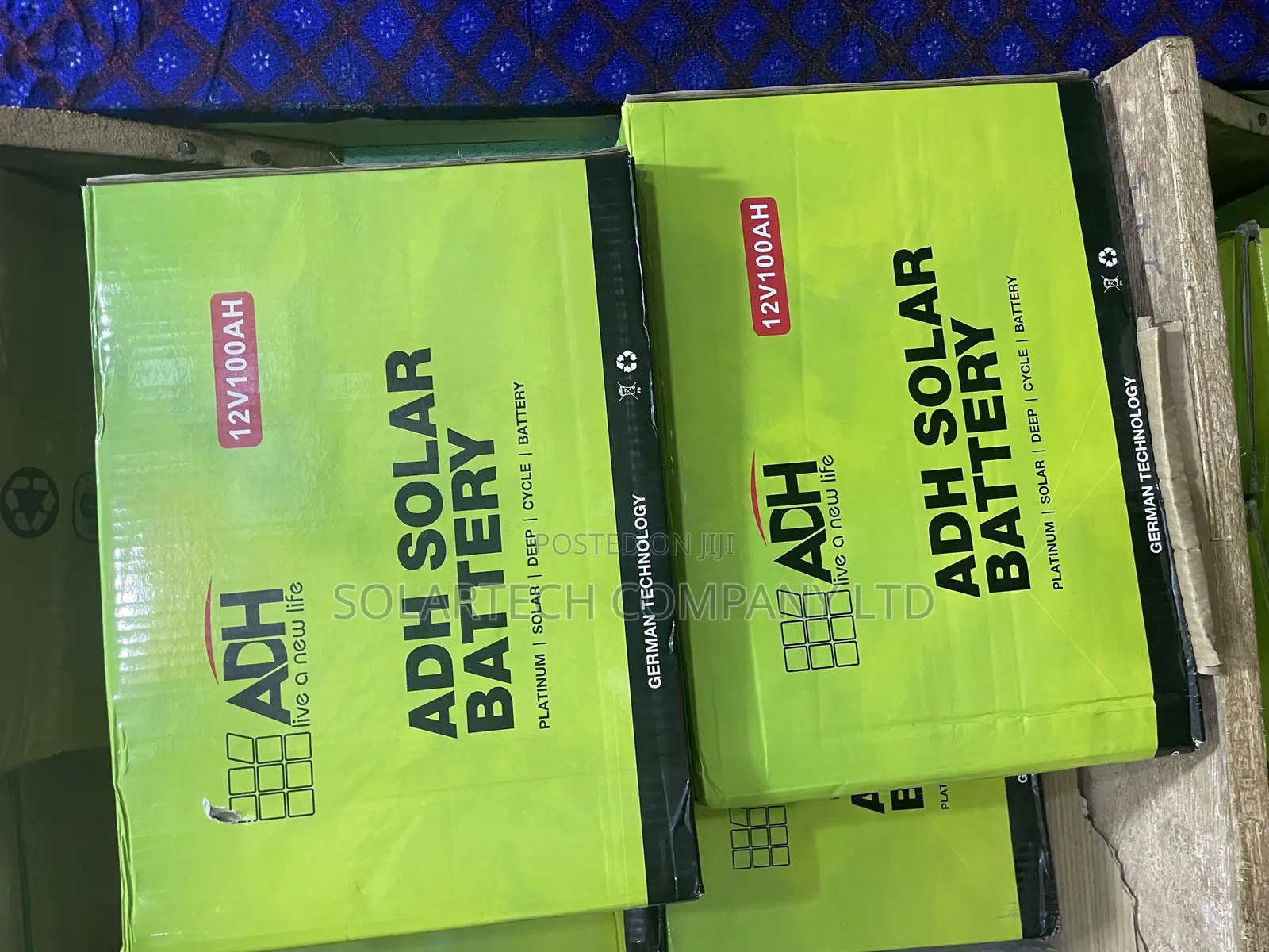 100ah Deep Cycle Powder Batteries/ Adh
