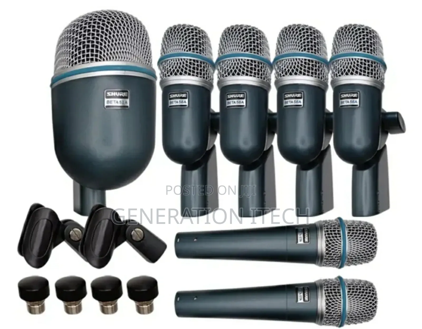 7 Piece Proffessional Drum Microphone Kit- BETA DMK7-