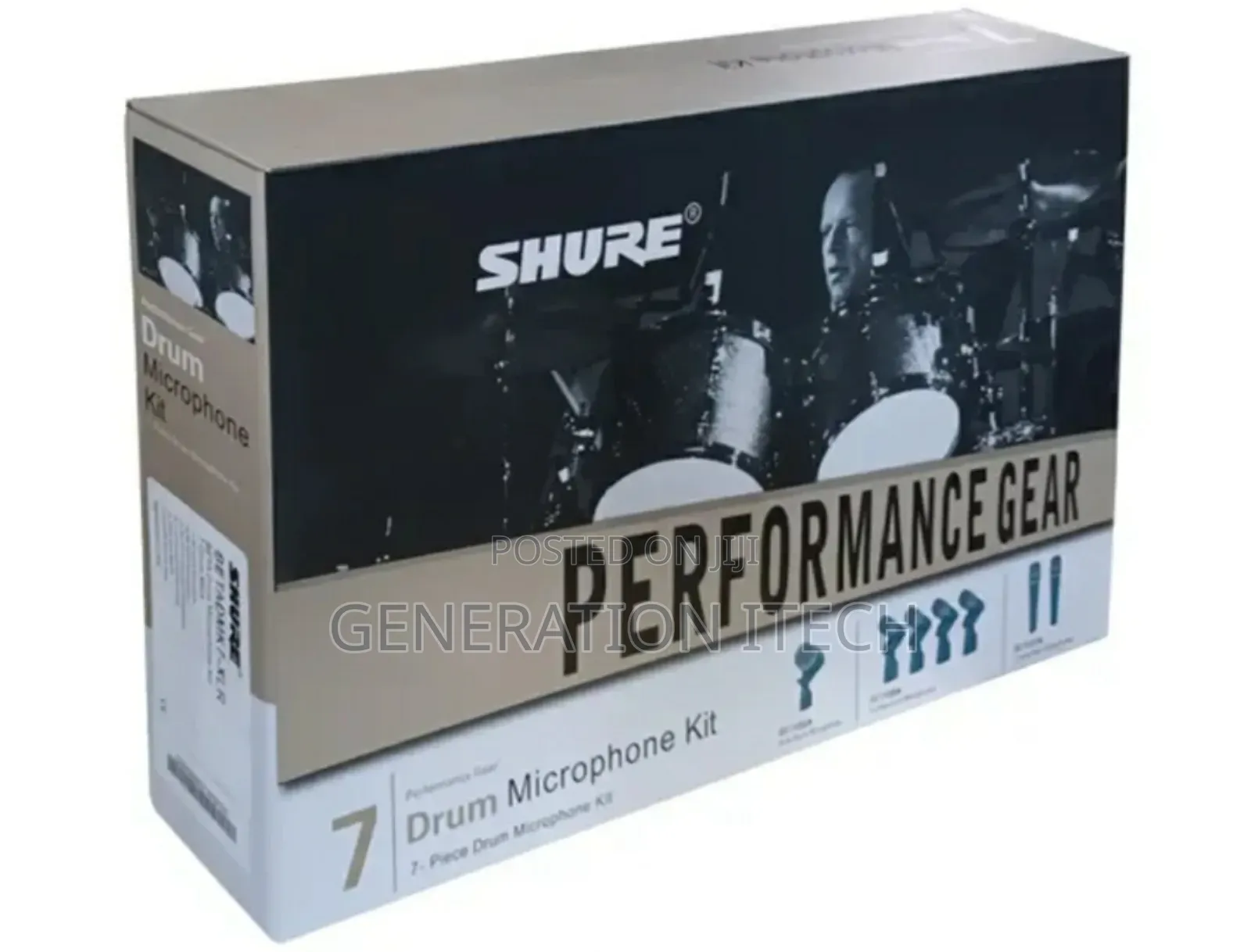 7 Piece Proffessional Drum Microphone Kit- BETA DMK7-