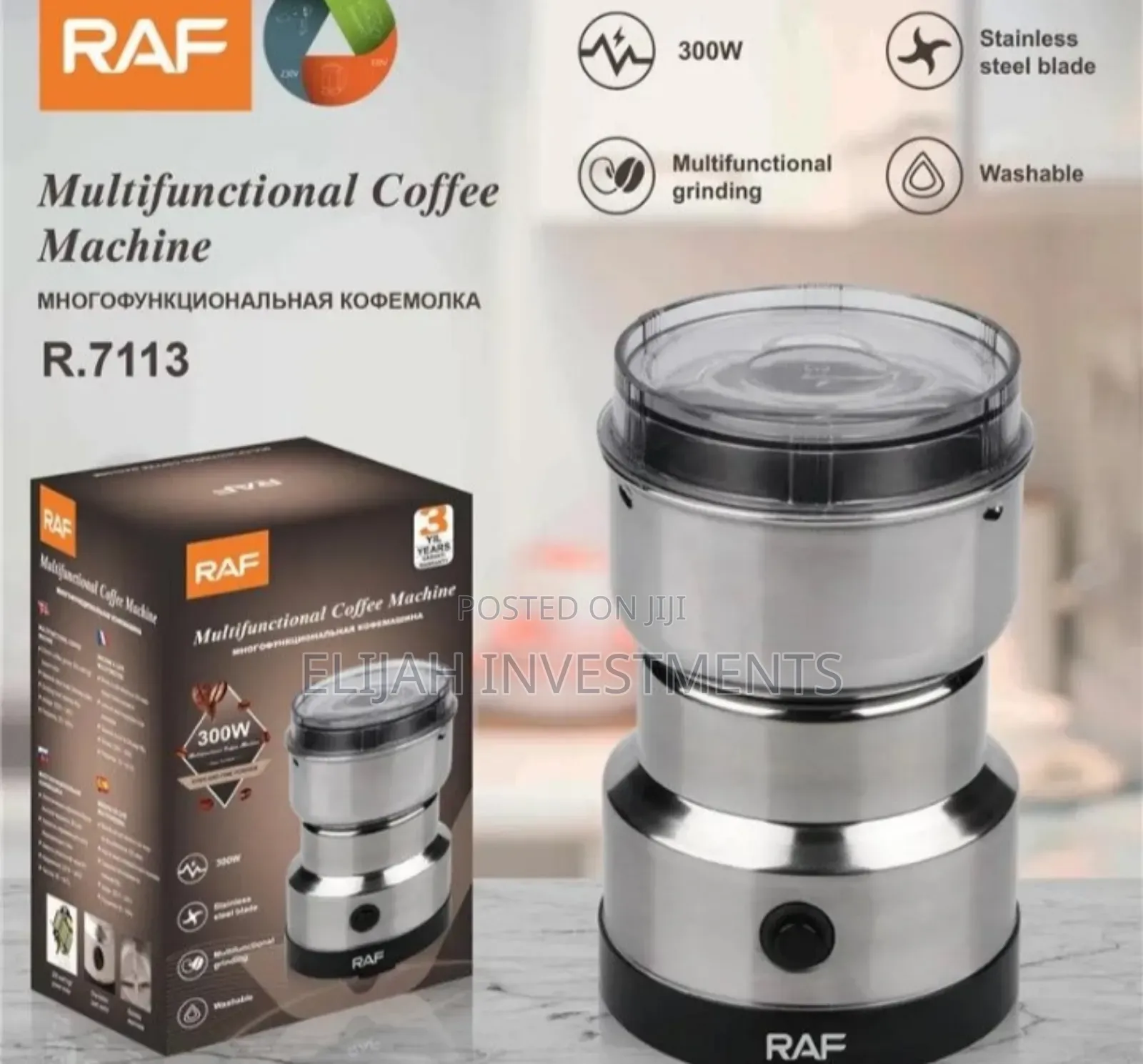 New RAF Multifunctional Coffee Machines and Grinders