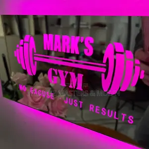 Wall Mirror Led Logo