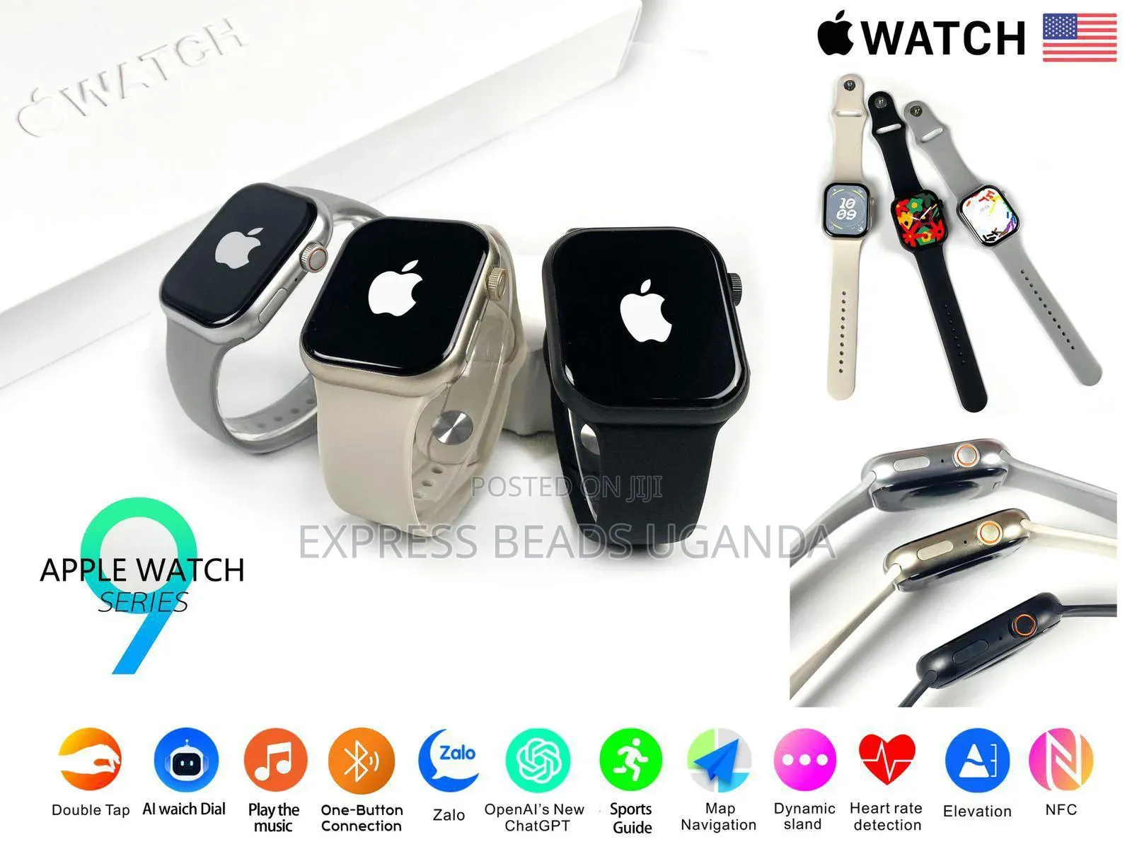 Apple Watch Series 9 45mm Smartwatch Heavy High Copy Brand New