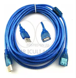Photo - Extension Cable USB 2.0 5 Meters Blue Color