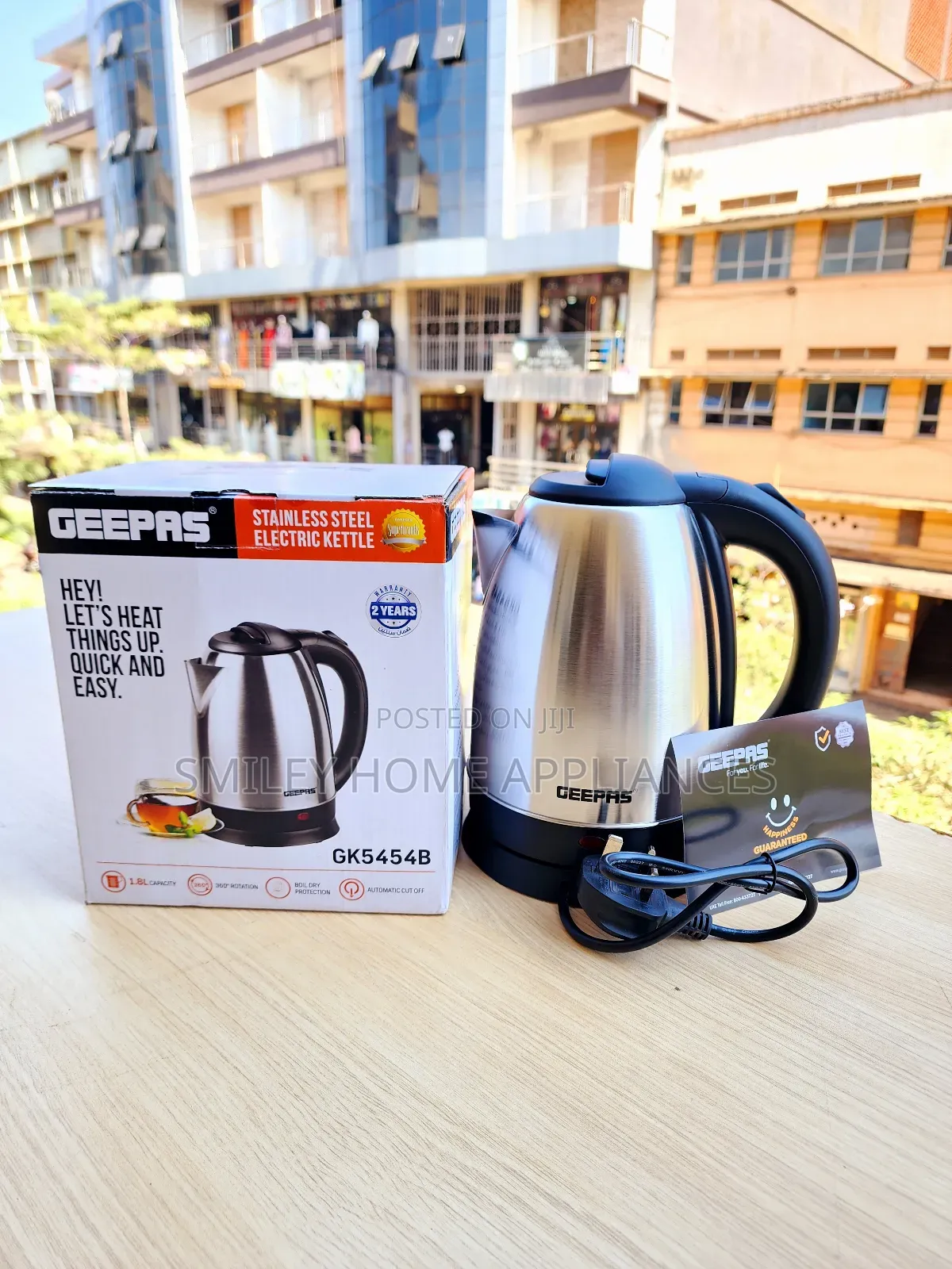 Geepas Gk5454 Water Percolator 1.8ltrs