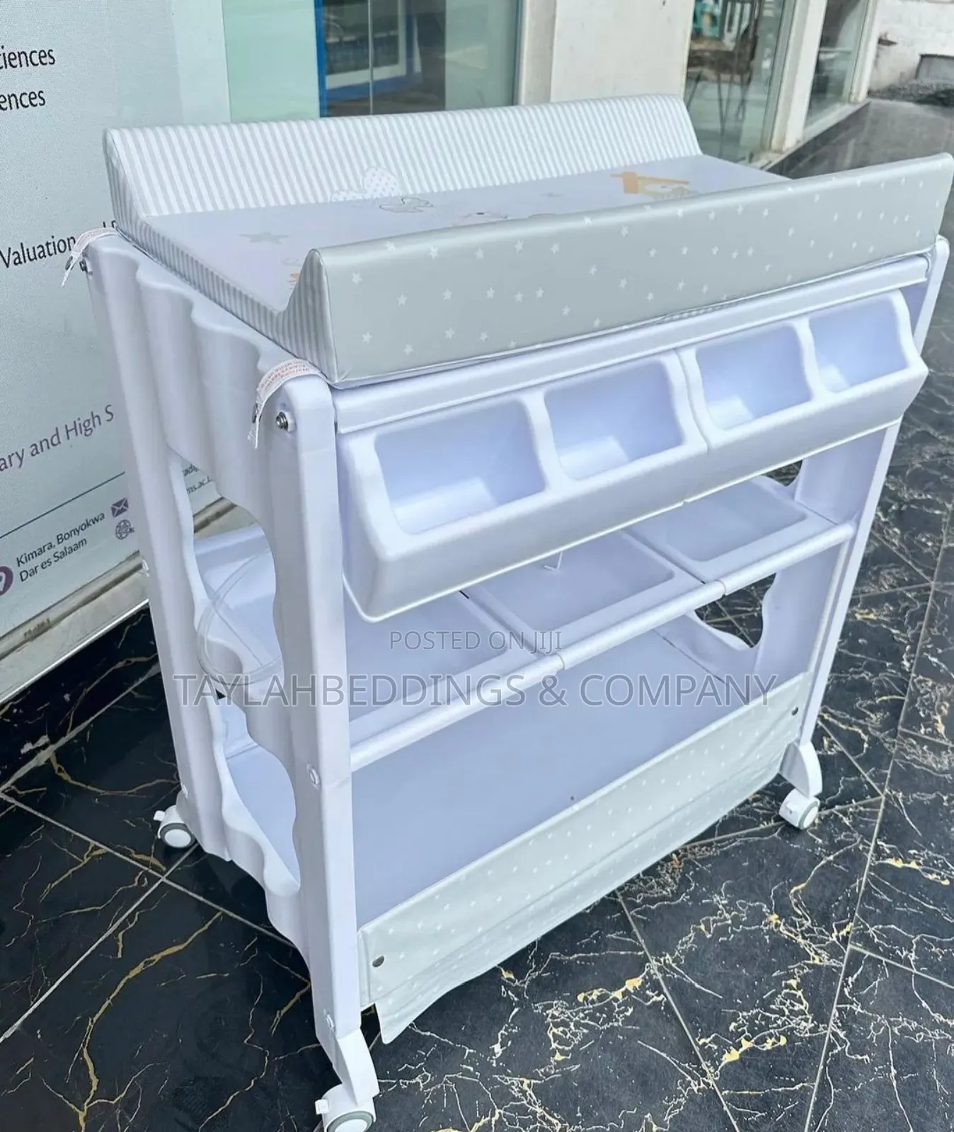 Baby Changing Table and Bath Tub for Newborn to 24 Months