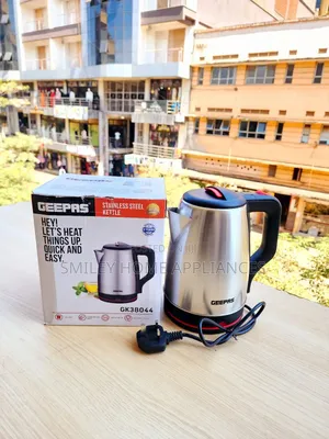 Geepas Water Kettle Silver Color