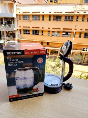 Gk9901n Geepas Water Glass Kettle