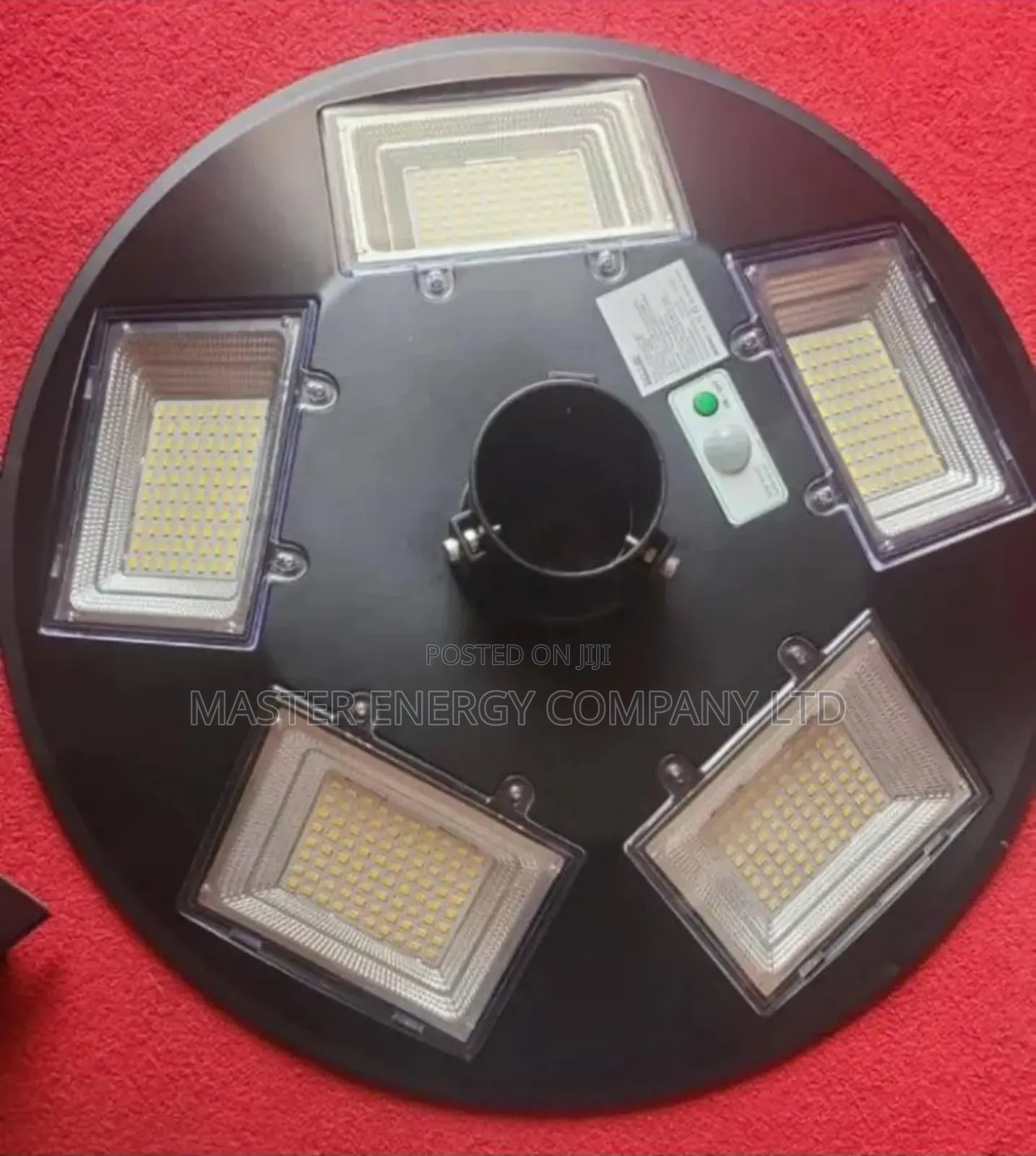 500w Solar Flood Light Round Light