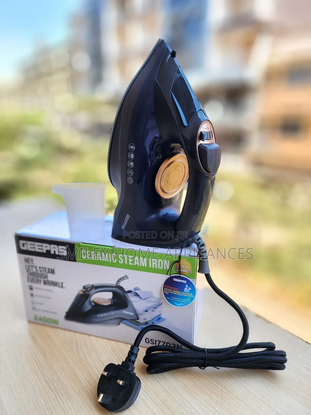 Newly Imported Gsi 7703 Geepas Steam Iron