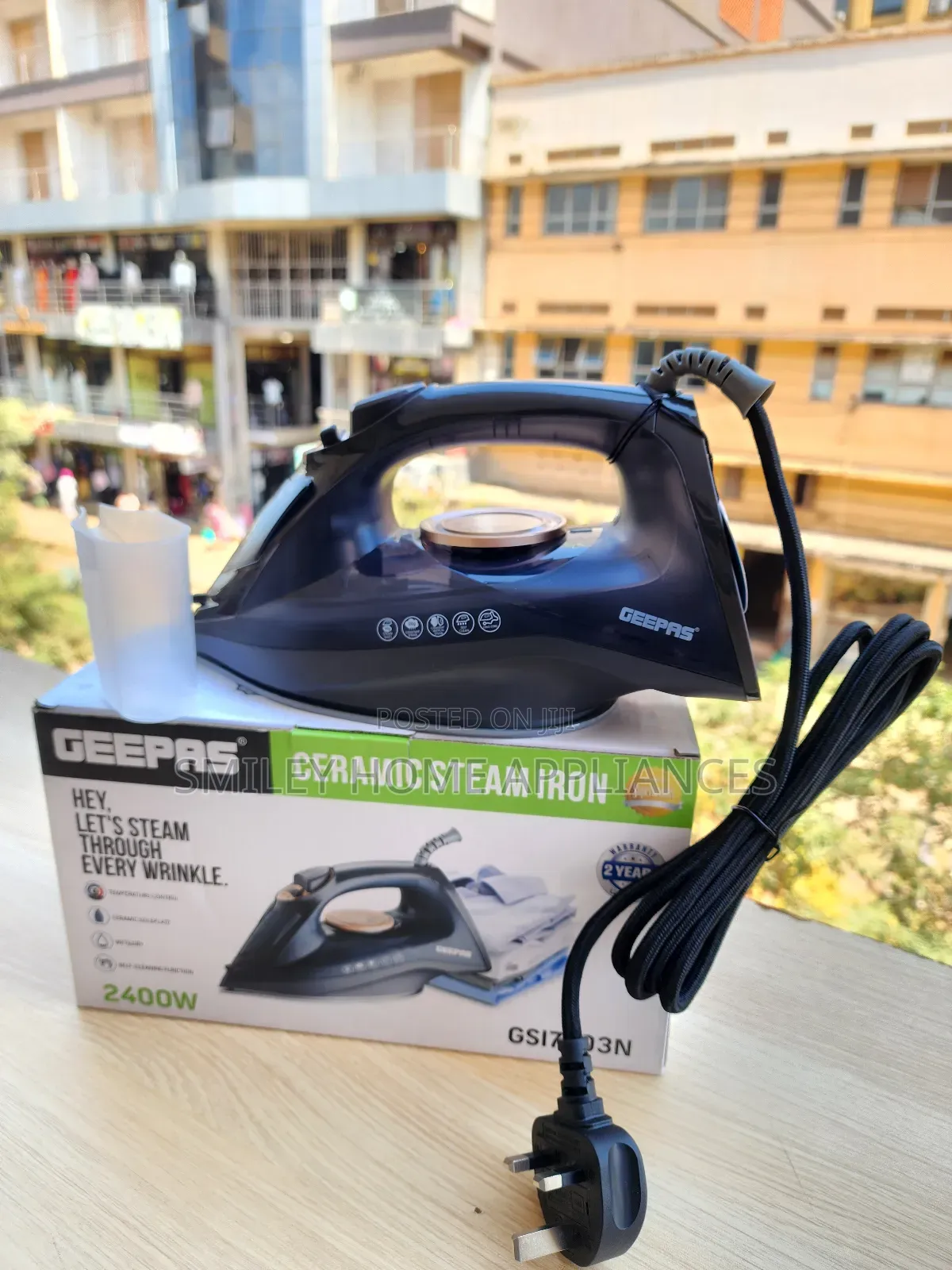 Newly Imported Gsi 7703 Geepas Steam Iron