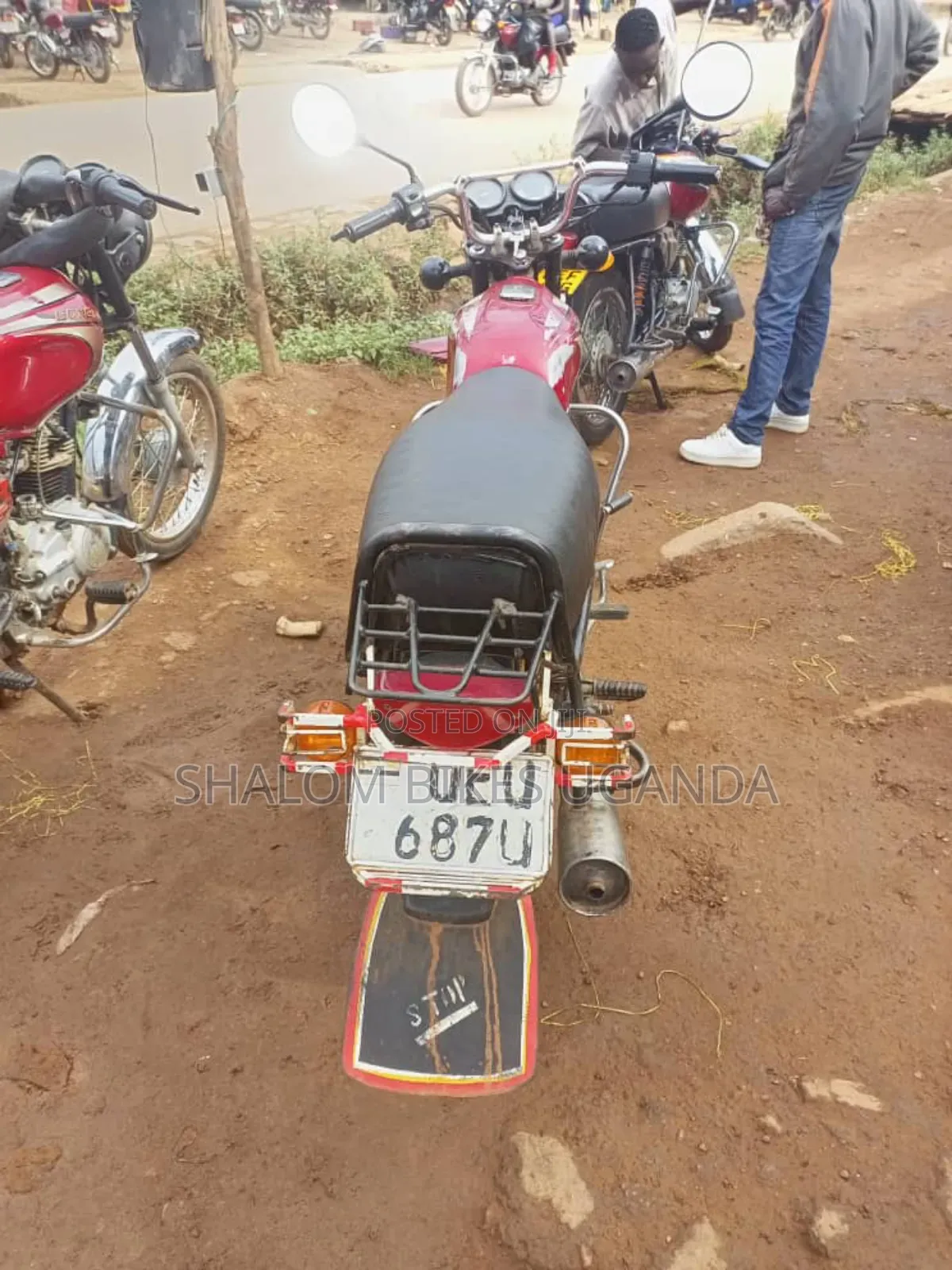 Bajaj Boxer 2019 Red
