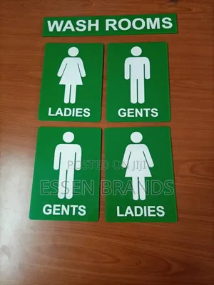 Washroom Lables