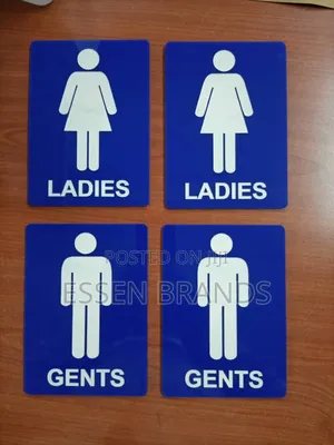 Washroom Lables