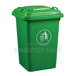 50L Outdoor Plastic Trash Can
