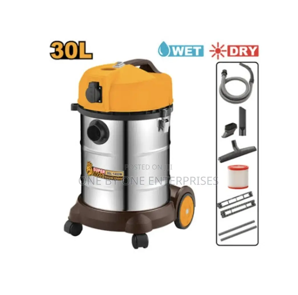 Ingco Vaccum Cleaner 30 L Industrial Vacuum Cleaning Machine