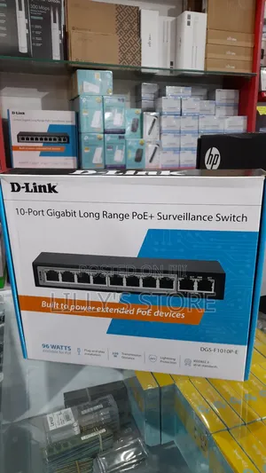 Photo - 10-Port Gigabit Long Range Poe Surveillance Switch