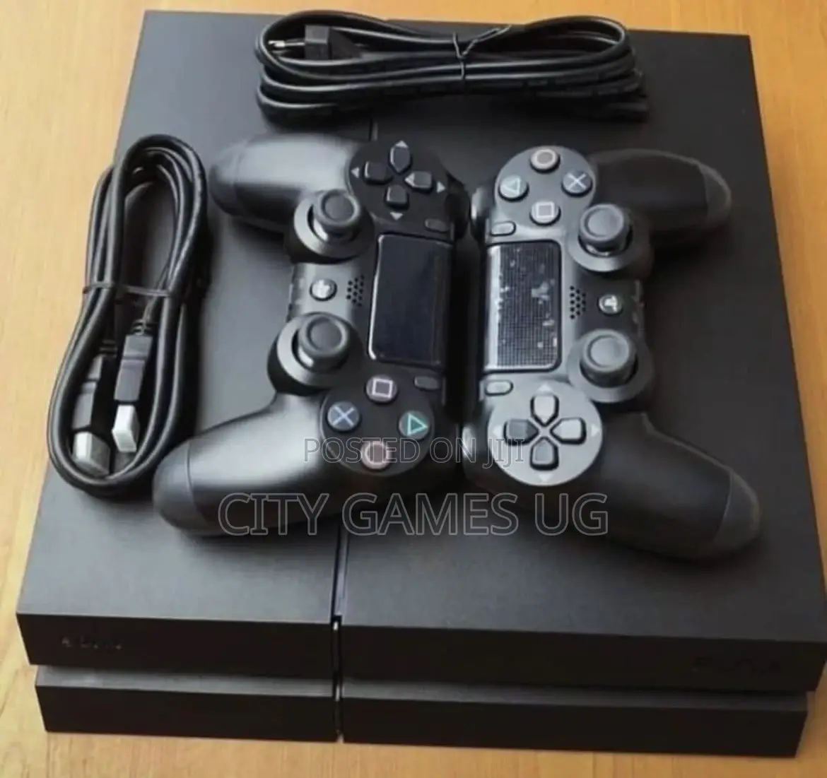 SONY Playstation 4 Console With Games and C2controllers