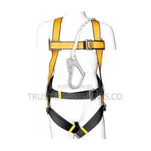 Photo - INGCO Full Body Safety Harness - Orange & Black