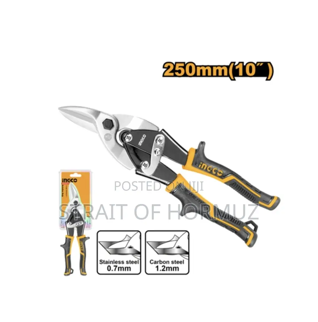 Tin Cutting Scissors INGCO Aviation Snip