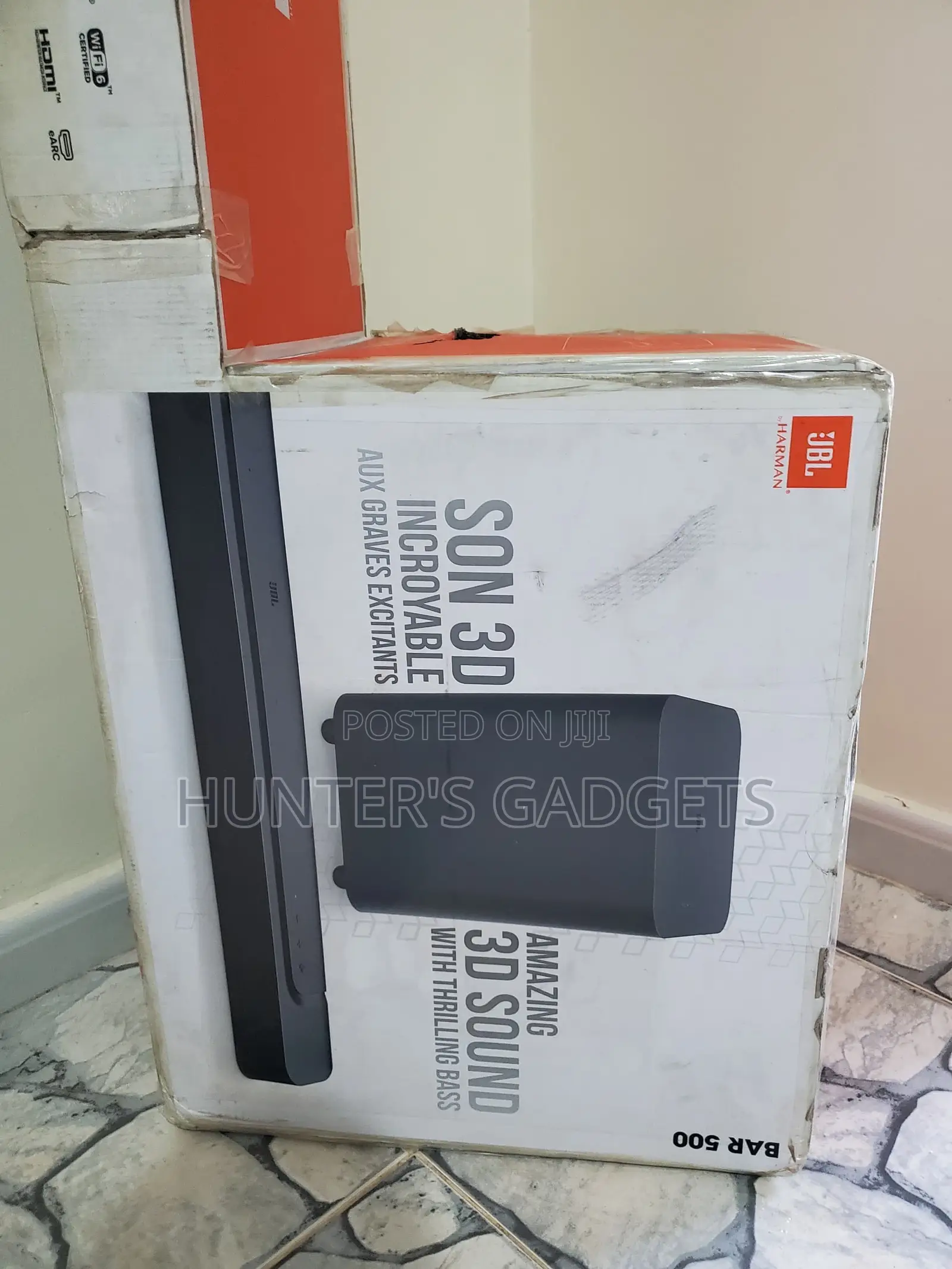 JBL 5.1 Channel Dolby Atmos Bluetooth Wireless Sound Bar