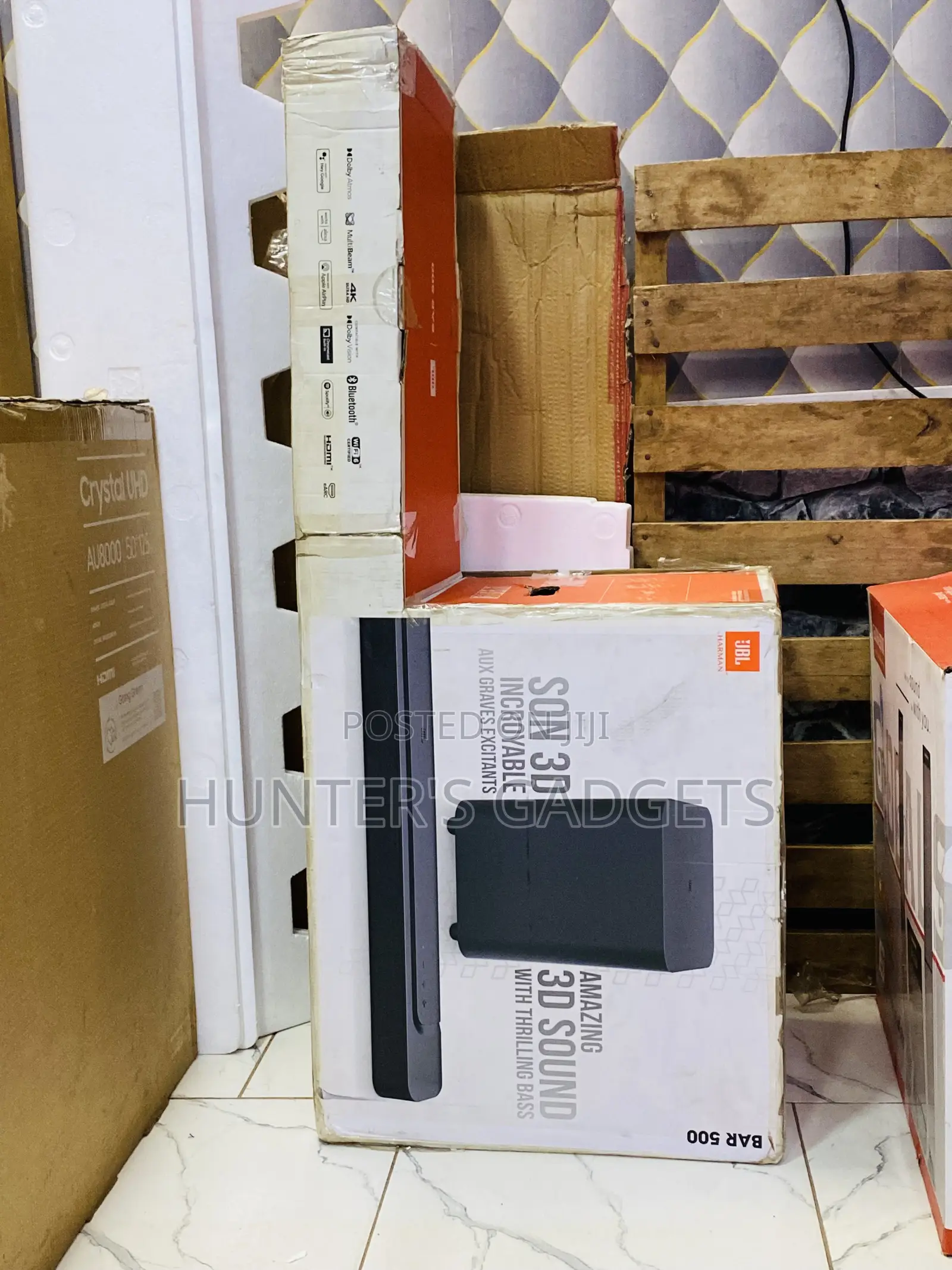 JBL 5.1 Channel Dolby Atmos Bluetooth Wireless Sound Bar