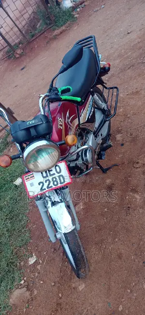 TVS XL 100 2021 Red