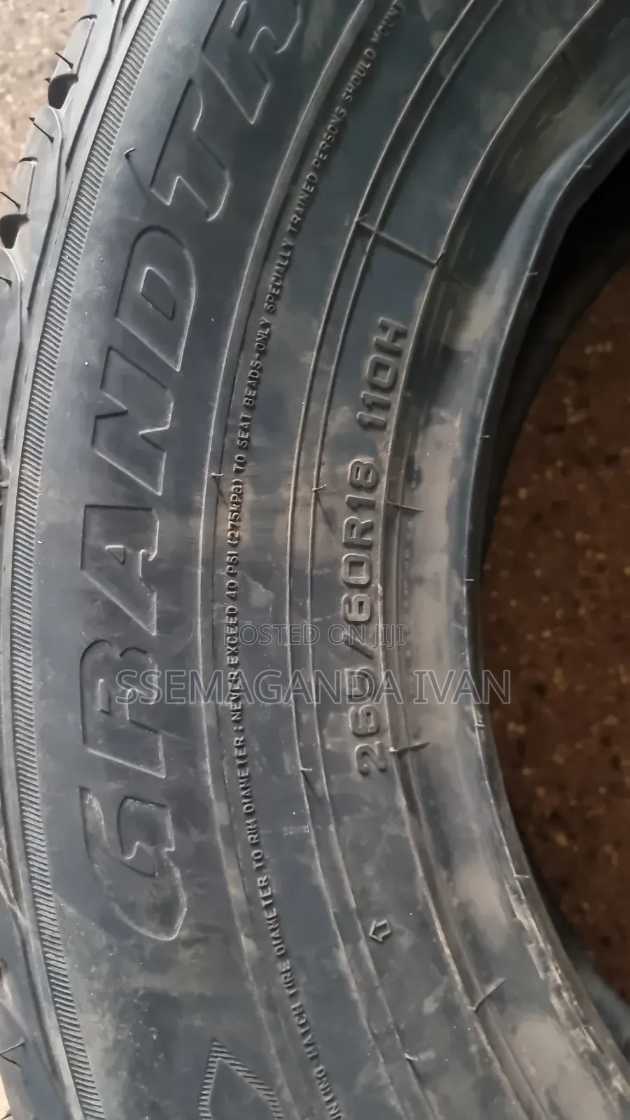 265/60r18 Dunlop Grandtrek Pt3