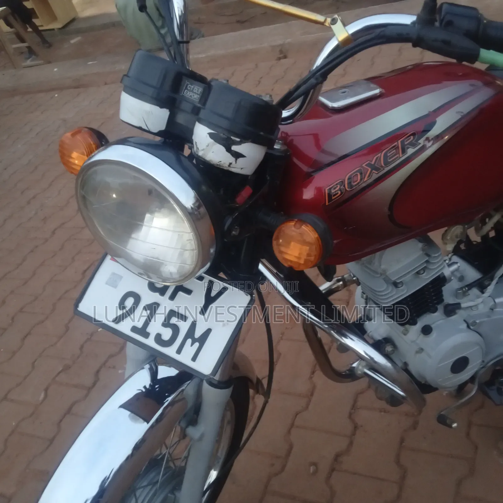 Bajaj Boxer BM100ES 2024 Red