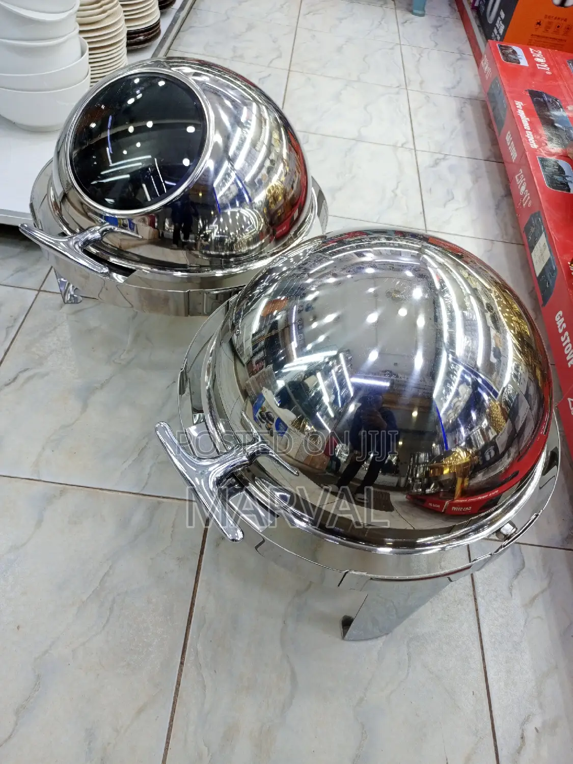 6.6L Round Chafing Dish/ Food Warmer