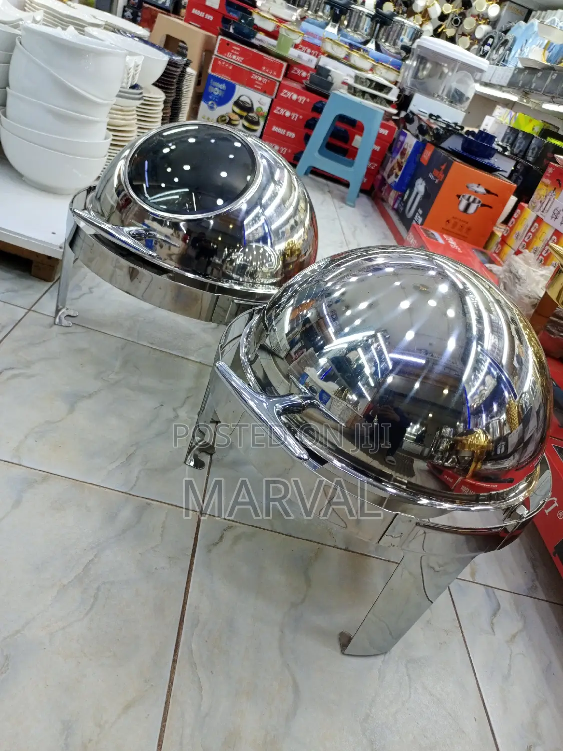 6.6L Round Chafing Dish/ Food Warmer