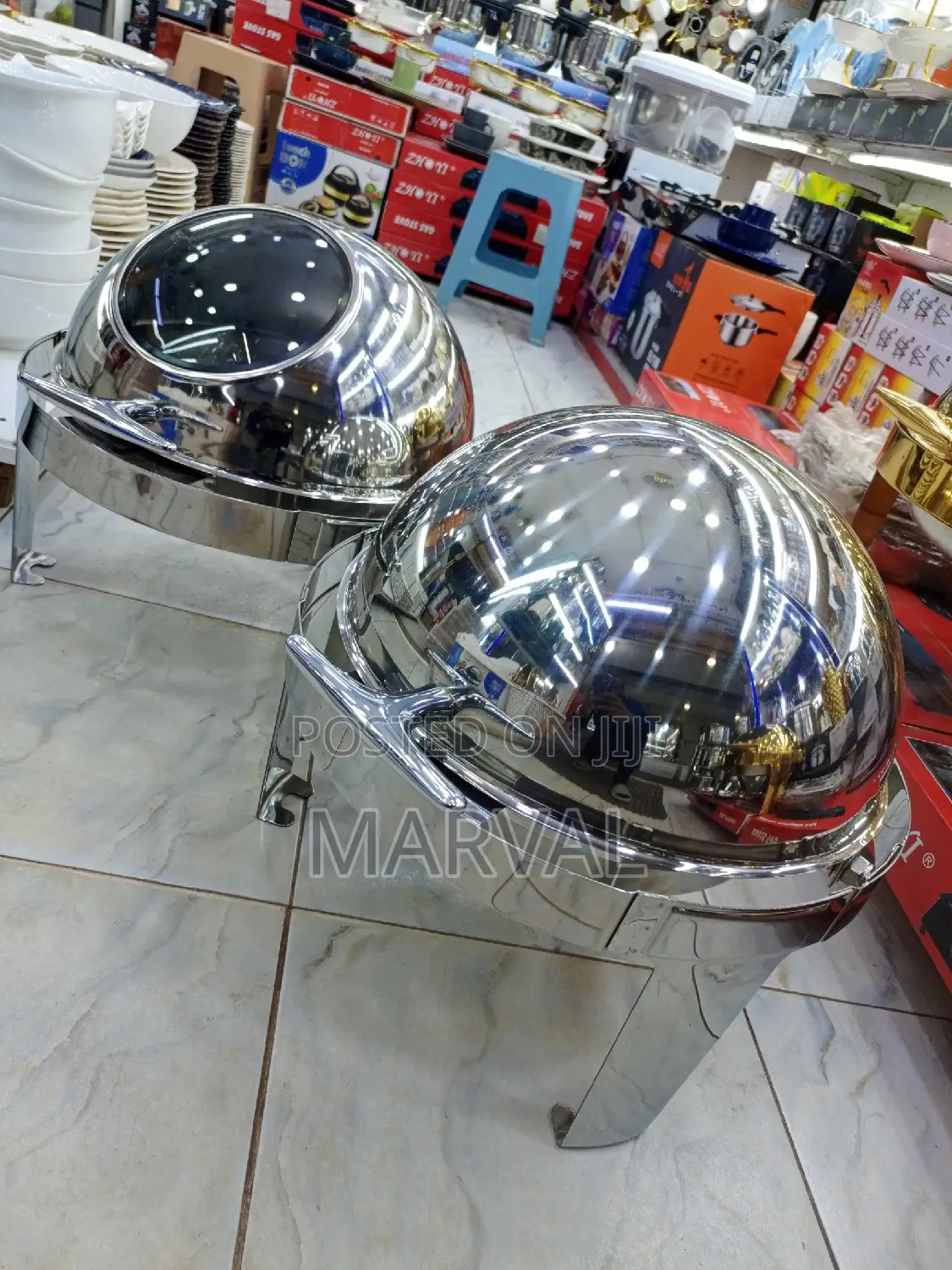 6.6L Round Chafing Dish/ Food Warmer