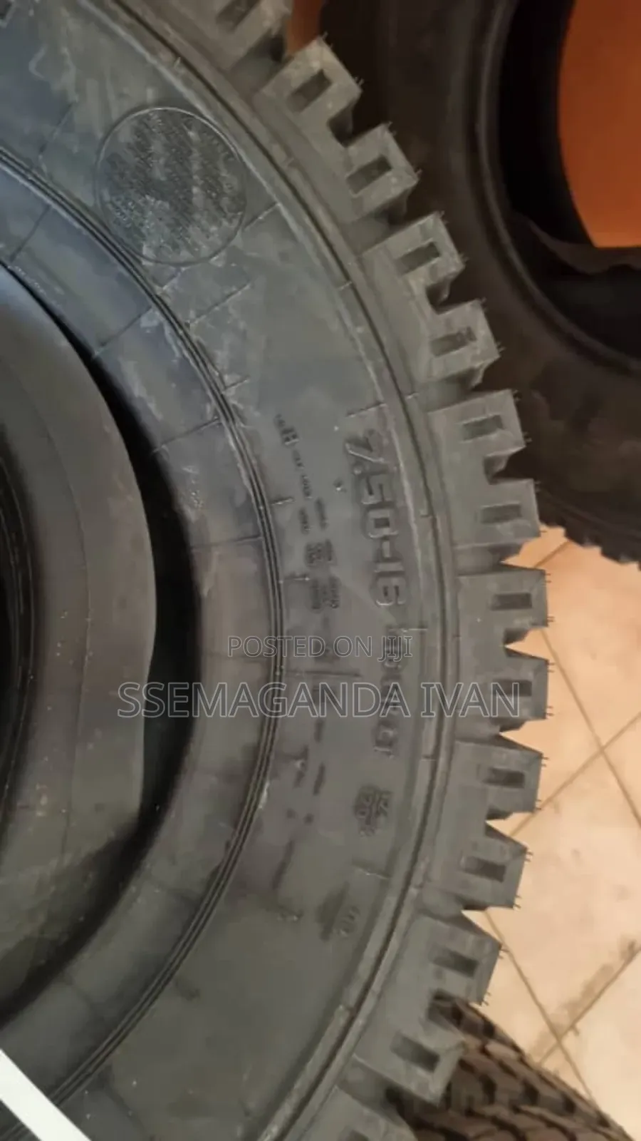 750r16 MRF Mudgrip Tyre