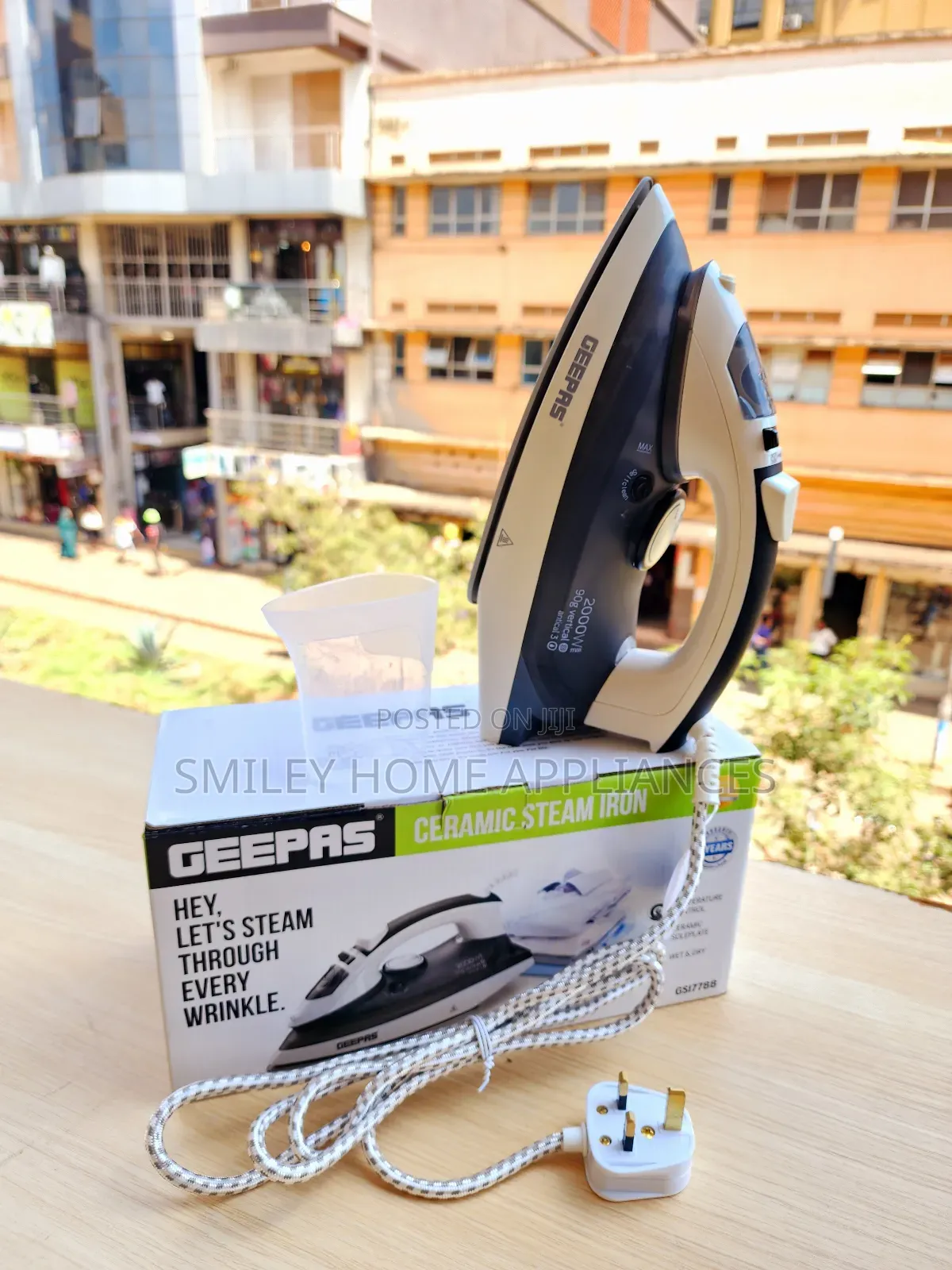Newly Imported Geepas Steam Iron Box