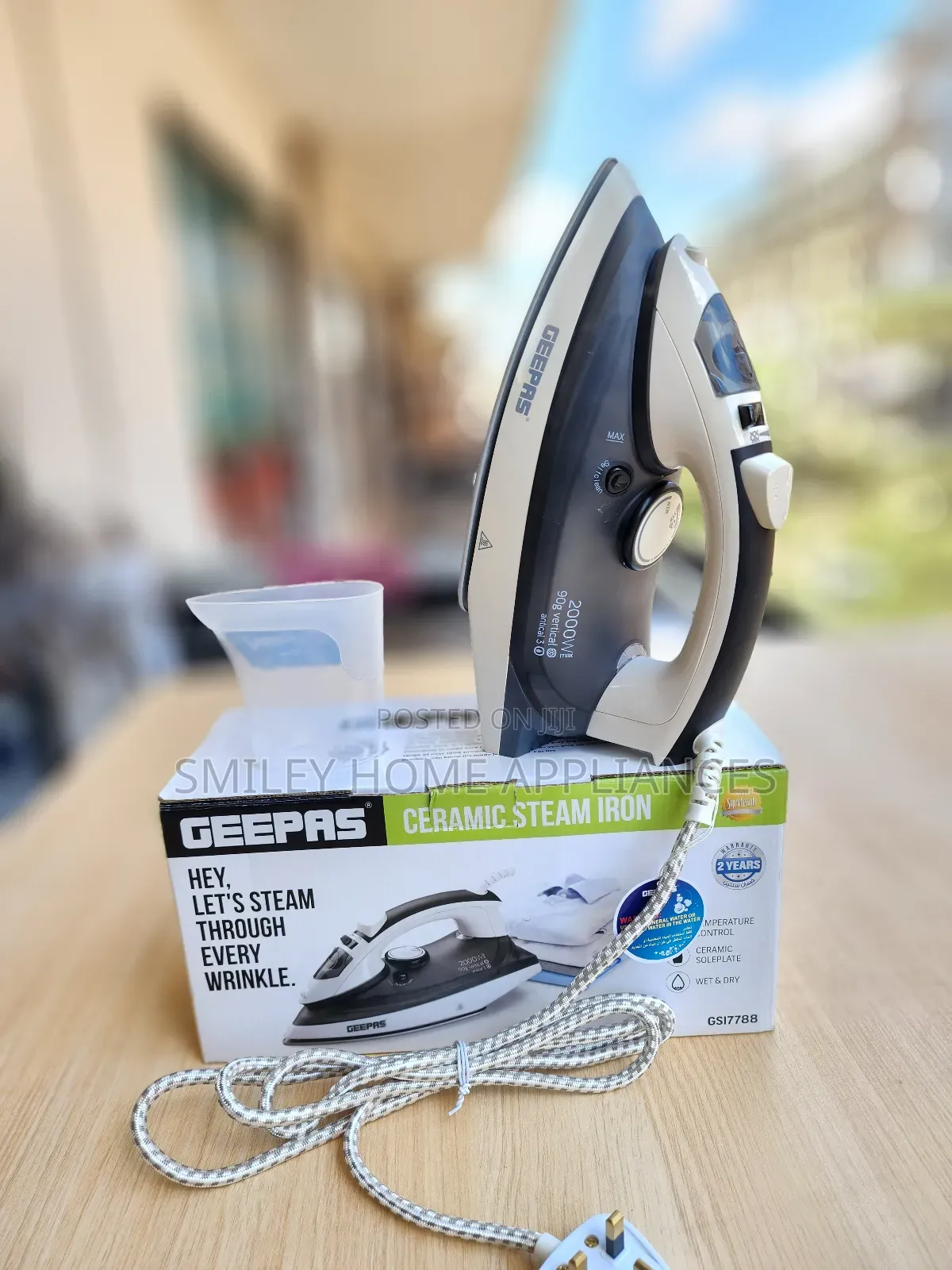 Newly Imported Geepas Steam Iron Box