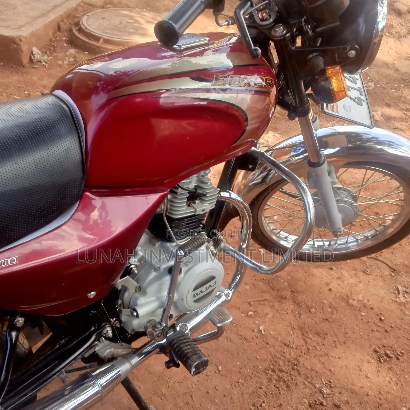 Bajaj Boxer BM100ES 2023 Red