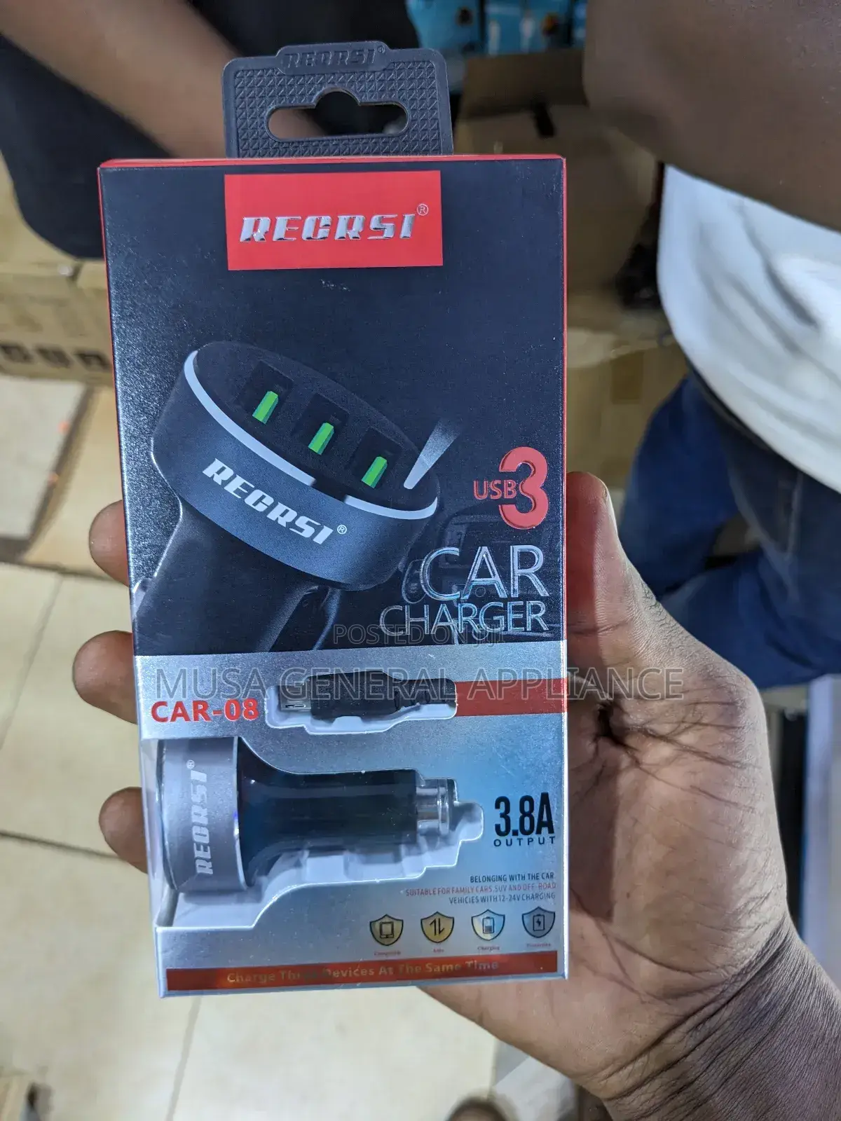 3in1 Car Charger