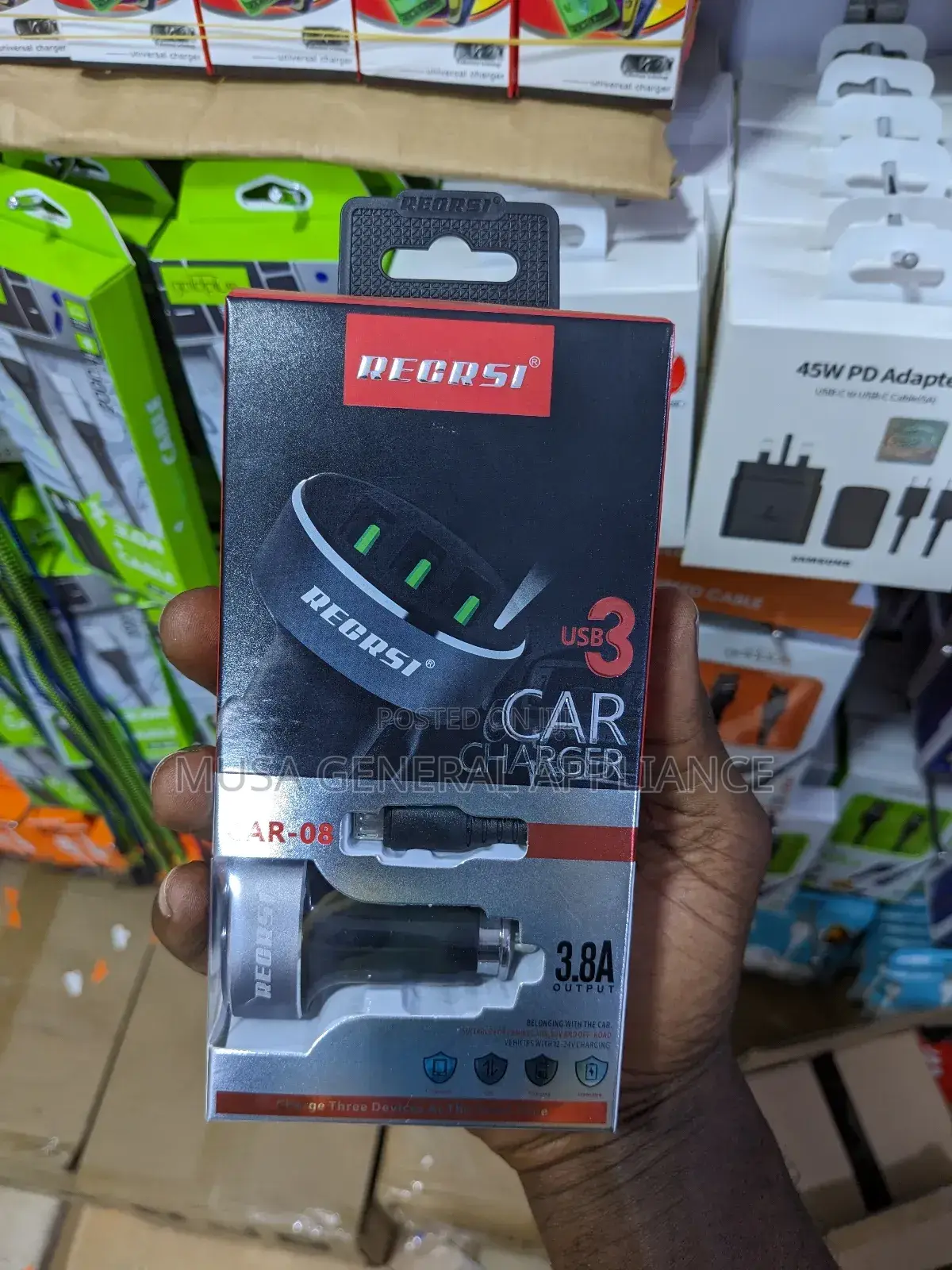 3in1 Car Charger