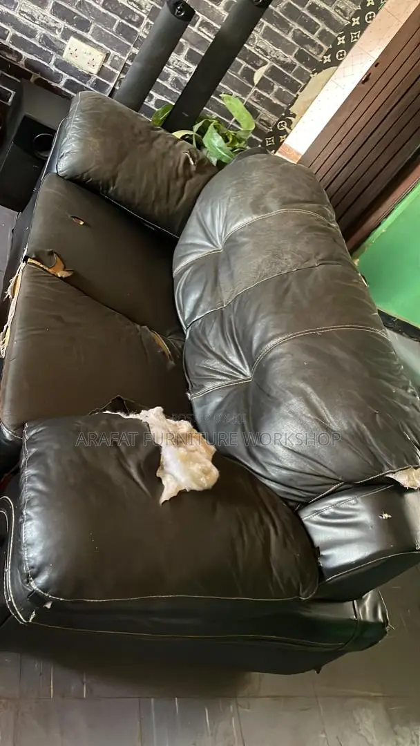 Sofa Set Repairs/ Upholstery Repair/ Pure Leather