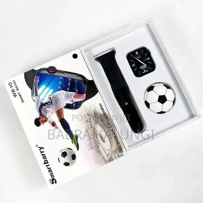 Smartbarry WB-10 Smart Watch With Football Commemoration