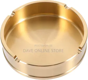 Luxury Gold Ash Tray