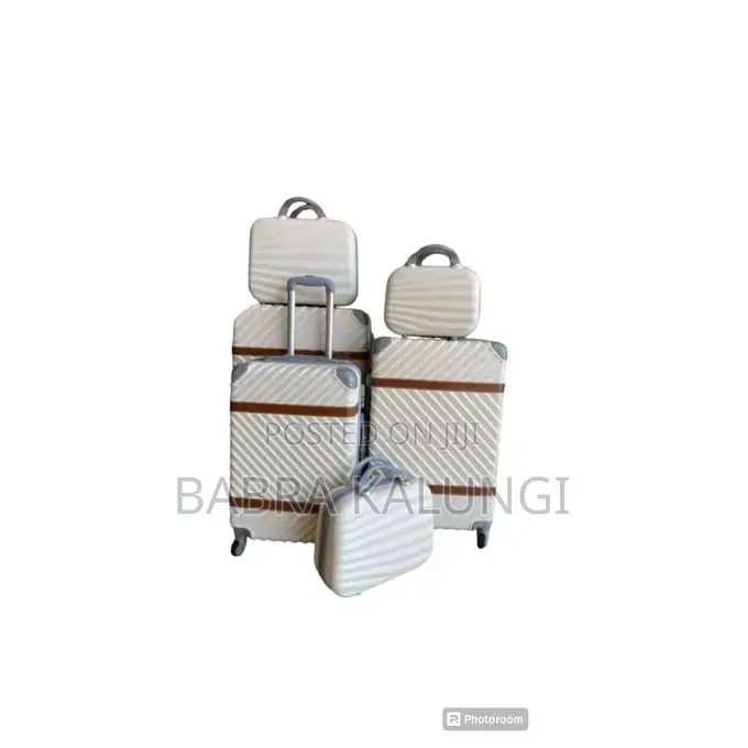 6 Pieces of Cabin Travel Wheeled PC Suitcases