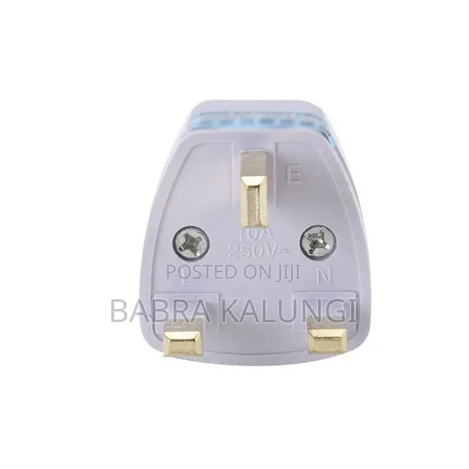 1 Piece of UK Plug Adapter 3 Pin Universal Adapter