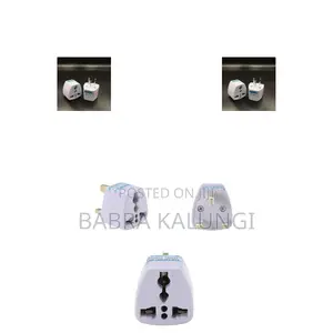 1 Piece of UK Plug Adapter 3 Pin Universal Adapter