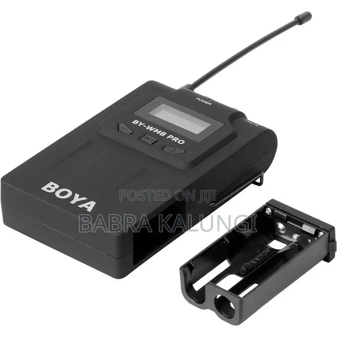 Boya 48-Channel UHF Wireless Lavalier Microphone